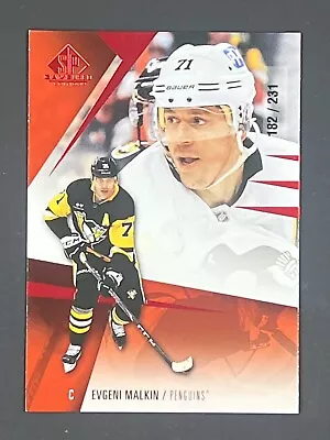 2023-24 Upper Deck SP Game Used Evgeni Malkin 182/231 Pittsburgh Penguins • $0.99