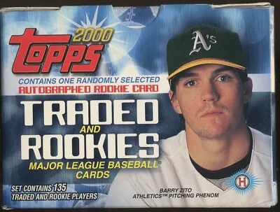 2000 Topps Rookies And Traded Full Set W/ Cabrera Rookie SEE PICS MLB (TT1) • $150