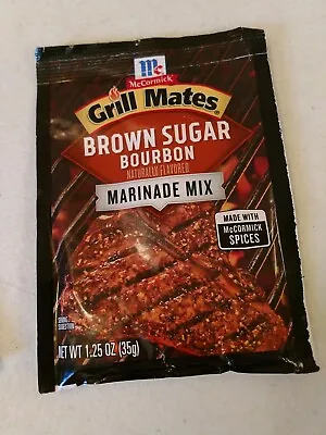 McCormick Grill Mates Brown Sugar Bourbon Marinade Mix - Lot Of 2 Packs • £9.64