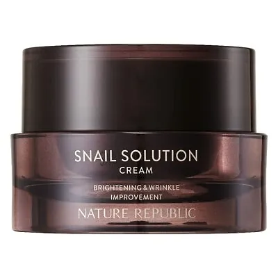 Nature Republic Snail Solution Cream Face Moisturizer 52ml / 1.75 Fl.oz • $36