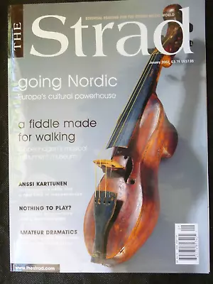 The Strad Magazine Jan 2002 Going Nordic Anssi Karttunen • $14.74