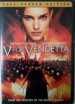 V For Vendetta [Full Screen Edition] - DVD • $5.04