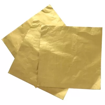  100 Pcs Foil Candy Wrappers Gift Packaging Paper Fine Check • £7.15