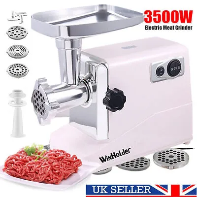 £52.97 • Buy 3500W Powerful Electric Meat Grinder Mincer Machine Food Sausage Maker UK