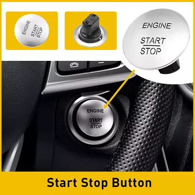 1x For Mercedes A B C E Class Engine Start Stop Button Knob 2215450714 Parts • $10.59