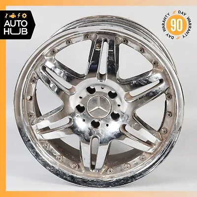 Mercedes R230 SL500 SL550 SL55 AMG 9 X 18 18  Wheel Rim Chrome Aftermarket • $190.90