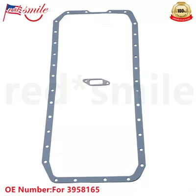 NEW Oil Pan Gasket For Dodge Ram 5.9 6.7 Cummins 03-17 Interface High Quality US • $19.99