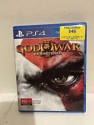 God Of War III: Remastered (PlayStation 4 2015) • $21.99