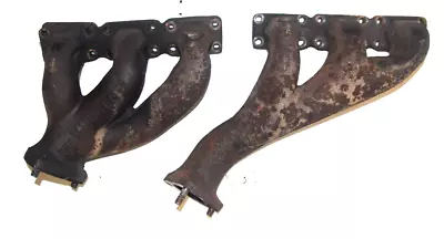 Bmw Oem E34 E36 Obd1 Exhaust Manifold Front Rear Set Cast Iron Headers • $69.95