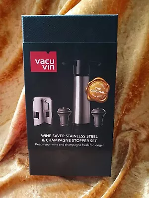 Vacu Vin  Wine Saver And Champagne Stopper Set • £9.99