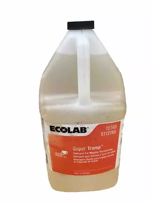 Case Of 4- Ecolab Super Trump Dish Detergent 4-Gallon • $209