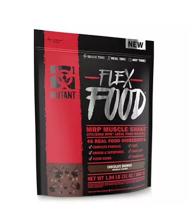 MUTANT FLEX FOOD MRP Muscle Shake Utilizing RFM (Real Food Macros) 20 Servings • $39.99