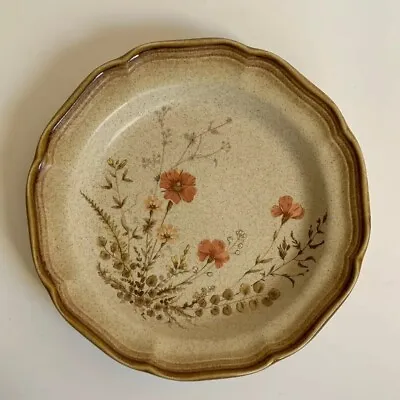 Mikasa Whole Wheat Jardiniere E8016 8  Salad Plate Stoneware Made In Japan -C50 • $8.99