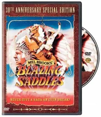 Blazing Saddles DVD (2004) Cleavon Little Brooks (DIR) Cert 15 Amazing Value • £4.63