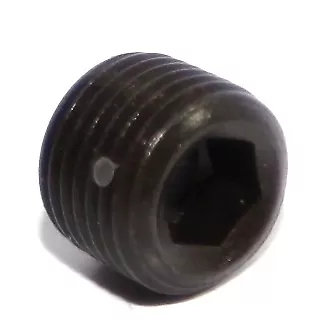 $5.50 • Buy BLACK 1/8  NPT Steel Engine Block Intake Manifold Plug 