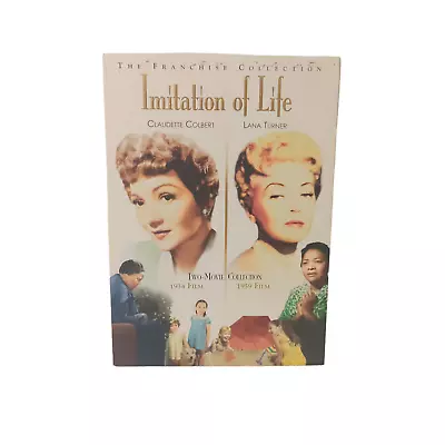 Imitation Of Life DVD 1934/1959 Movie American Drama Family Children Race Turner • £15.63