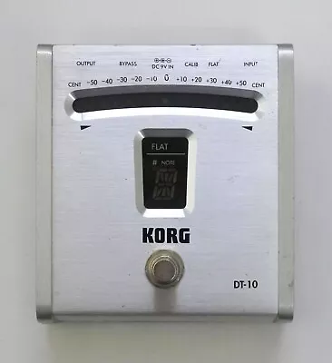 Korg DT-10 Tuner Pedal • $30