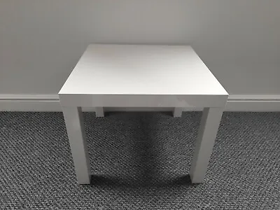 £12 • Buy Ikea Lack Side Table High Gloss White Size 55cm X 55cm.