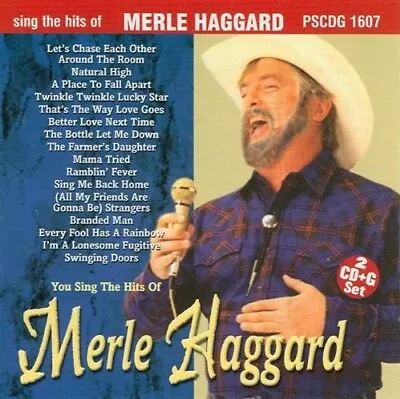 Karaoke: Merle Haggard By Karaoke (CD Apr-2011) • $25.06