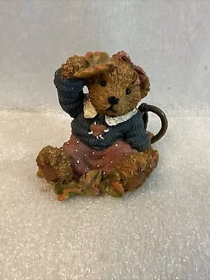 THANK YOU BEARS Figurine Fall KK Home Interiors & Gifts 1999 • $8.96