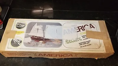 Leclerc America & Elsie  Wooden Sailing  Ship Model Kit Lot • $60