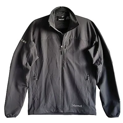 Marmot M3 Jacket Men’s S Black Tempo Full Zip Soft Shell Stretch 98260 Roblox • $49