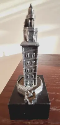 Hard Find! Tower Of Hercules Spain Souvenir Metal Building Replica • $69