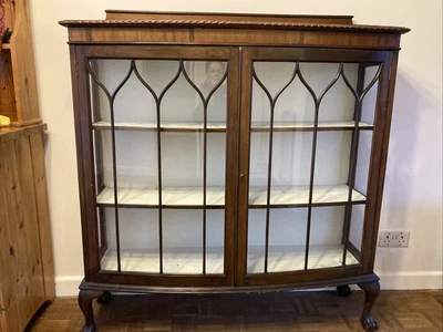 £20 • Buy Antique Mahogony Display Cabinet