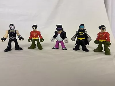 Imaginext Figure DC Comics Bundle Batman Robin Etc • £10.95