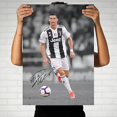 $62.55 • Buy Cristiano Ronaldo Juventus FC Autographed Poster Print. Great Gift/ Home Decor