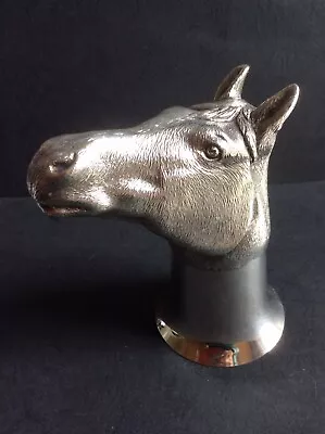 ***** Silver-Plated  Horse Head Stirrup Cup ****** • $44.15