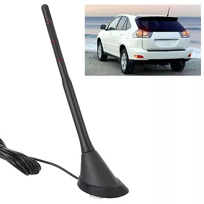 *Car Active Amplified DAB+FM Antenna Top Roof Mount Radio Aerial Waterproof SNT • $44.38