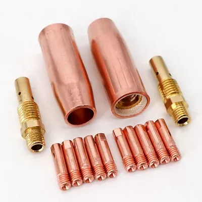MIG Welding Kit 0.035 Nozzle Torch Nozzle Accessories Contact Tip 0.035 • $23.82