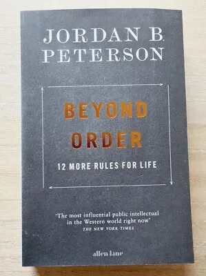 $20 • Buy Beyond Order: 12 More Rules For Life