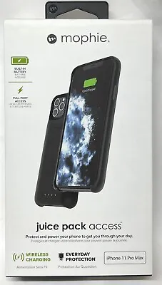 Mophie Juice Pack Access Battery Case For IPhone 11 Pro Max Black • $16.88