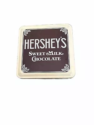 Hershey's Sweet Milk Chocolate Tin Can 1912 Vintage Edition • $12
