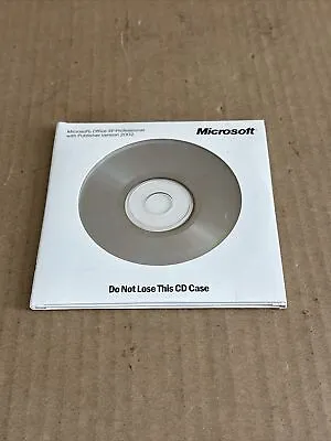 Microsoft Office XP Professional 2002 + Publisher 2002 OEM 3 Discs W/Product Key • $16.20