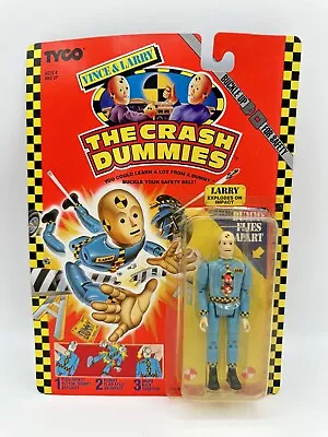 Vintage 1991 Tyco Incredible Crash Dummies Larry Action Figure New Sealed MOC • $49