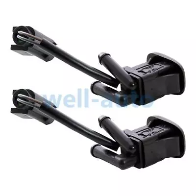 2X Windshield Washer Nozzles With Heating 61668361042 For BMW E39 520d 520i 525i • $49.99