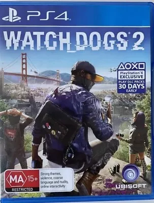 WatchDogs 2 ~ PS4.  • $12.50