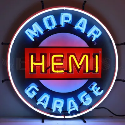 Hemi 426 Neon Sign Elephant Mopar Garage Charger Challenger Wall Lamp Light • $384.99