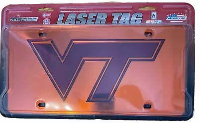 Virginia Tech License Plate Officially Licensed Collegiate Product Hokies • $15