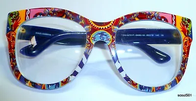 Dolce & Gabbana DG 4270 Eyeglass Frames Vivid Colorful Versace Imagery • $115