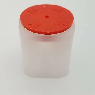 (1) One Canadian Maple Leaf Coin Empty Plastic 38mm Tube Case Holder Red Top • $15.99