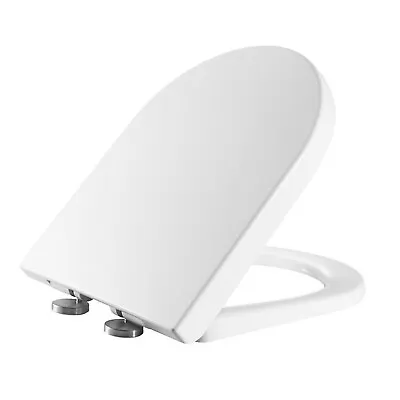 RAK Resort Mini Soft Close WC Toilet Seat Quick Release • £53.99