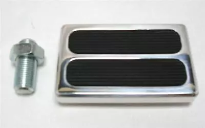 Billet Padded Street Rod Hot Rod Brake Clutch Pedal Foot Pad Ford Chevy OPEN • $17.87