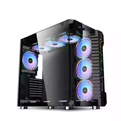 Gaming PC  Gladiator Case Desktop Computer Gaming ATX Computer • $213.27