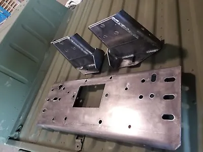 New HMMWV Front Winch Plate With Frame Extensions A2 Style Humvee 998 M1123 • $532