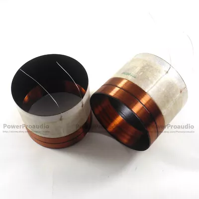 2pcs Hiqh Quality Voice Coil For 18 Inch B&C 18TBW 100-8 8Ohm Tweeter Speaker • $63.48