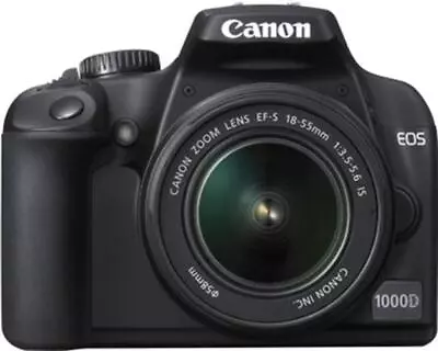 Canon EOS 1000D 10M + 18-55mm OIS DSLR Camera Photography • £289.99